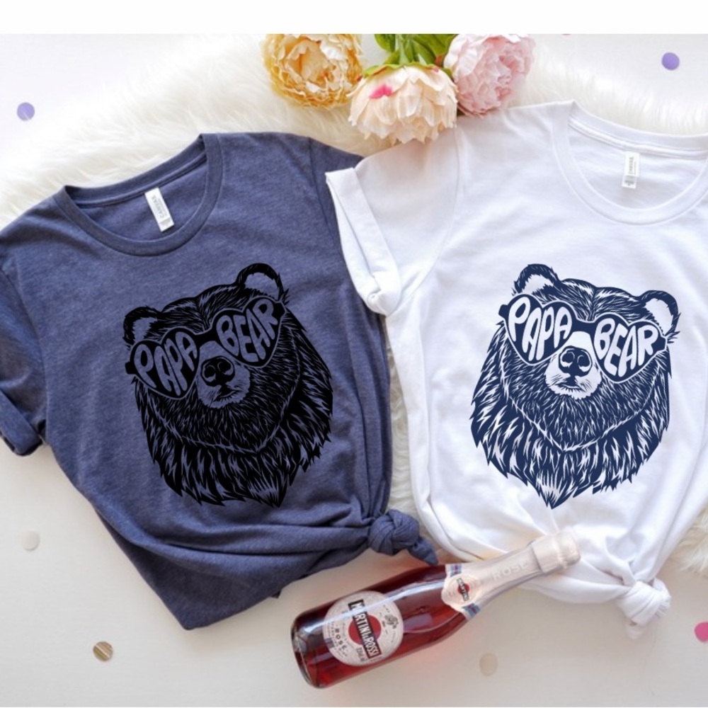 Papa Bear Shirt, Father’s Day gift, Cute dad shirt